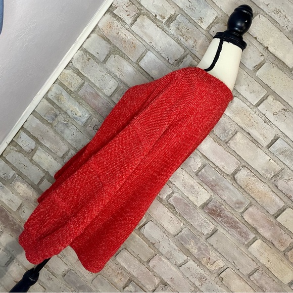 Ces Femme Red Balloon Sleeve Sweater - Picture 7 of 7